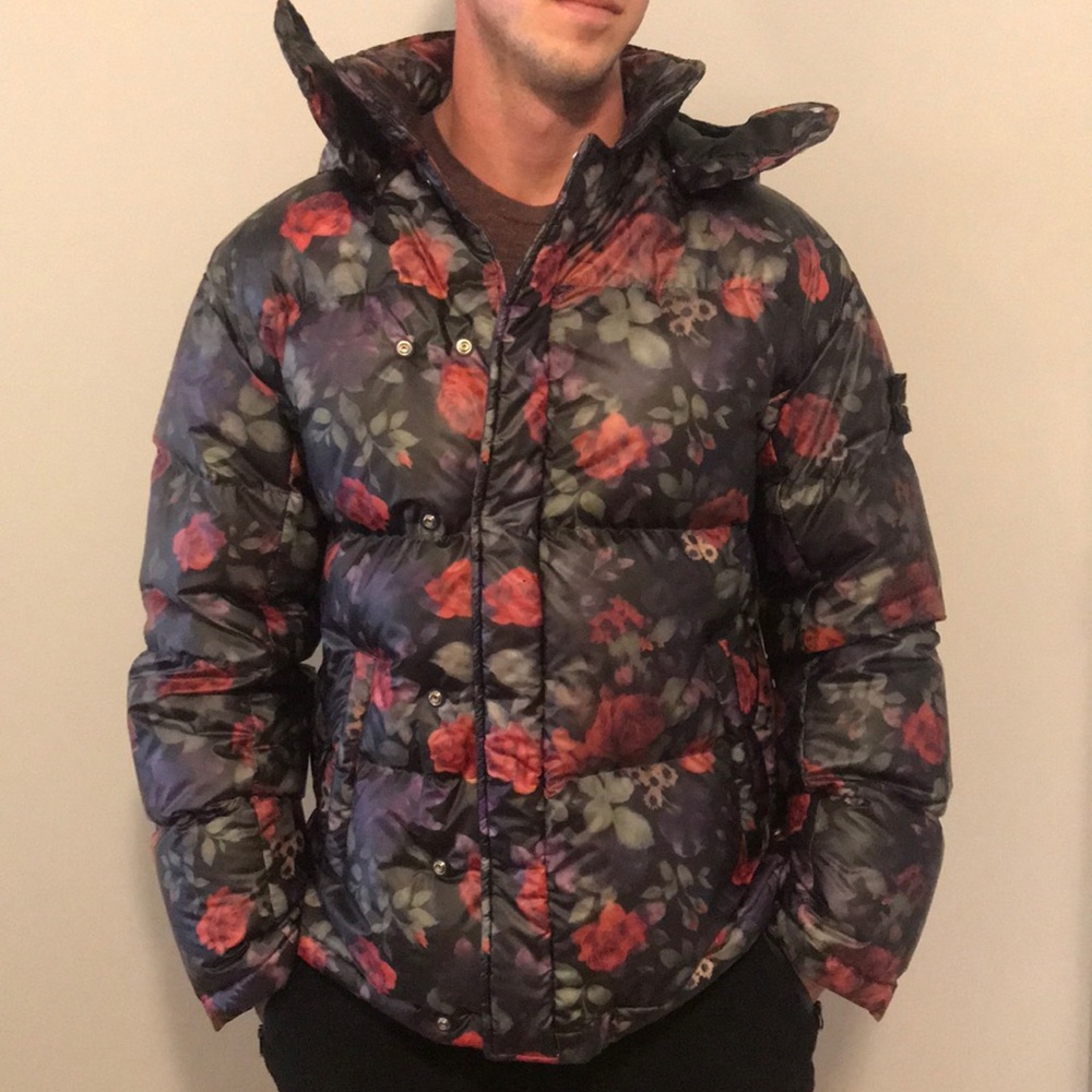 Supreme/Stone Island Lamy Cover Stampato Puffy Jkt